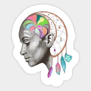 Head Full of Dreams Sticker